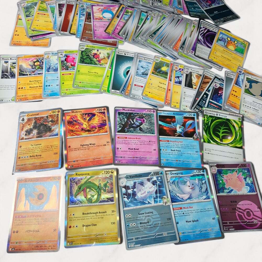 Pokemon TCG Lot of 150+ Cards Holo / Reverse Holo Mix +  HIT 1 EX